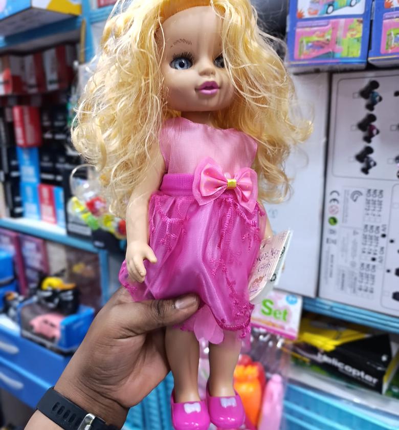 Stuffed Doll Princess Anna Elsa Dolls Plush Toy for Kids Birthday Gift  image