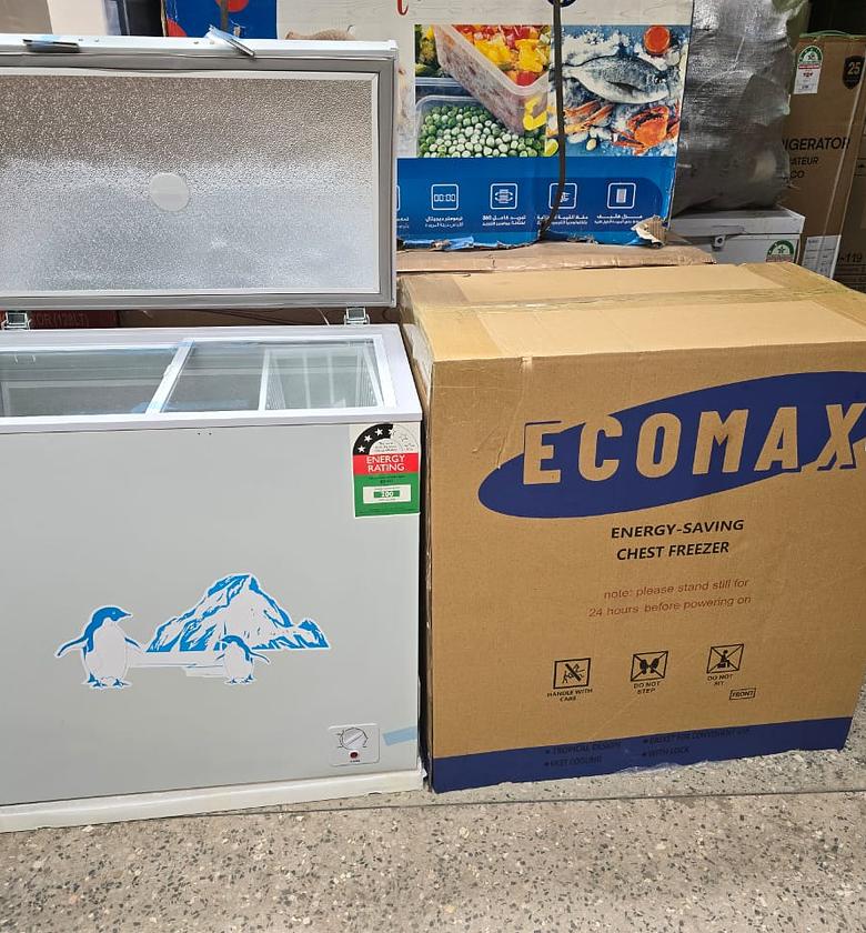 FREEZER. Ecomax 169 litres deep chest freezer  image