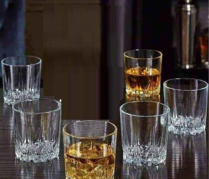 6Pcs Niceone Whisky Crystal-like Shot Glasses image