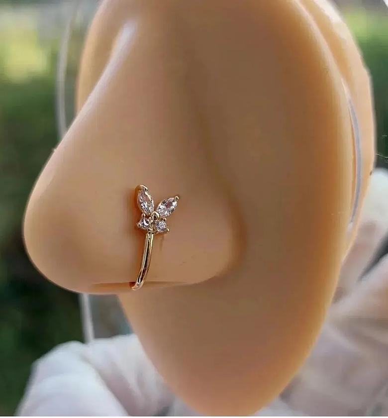 Gold Nose Cuff image