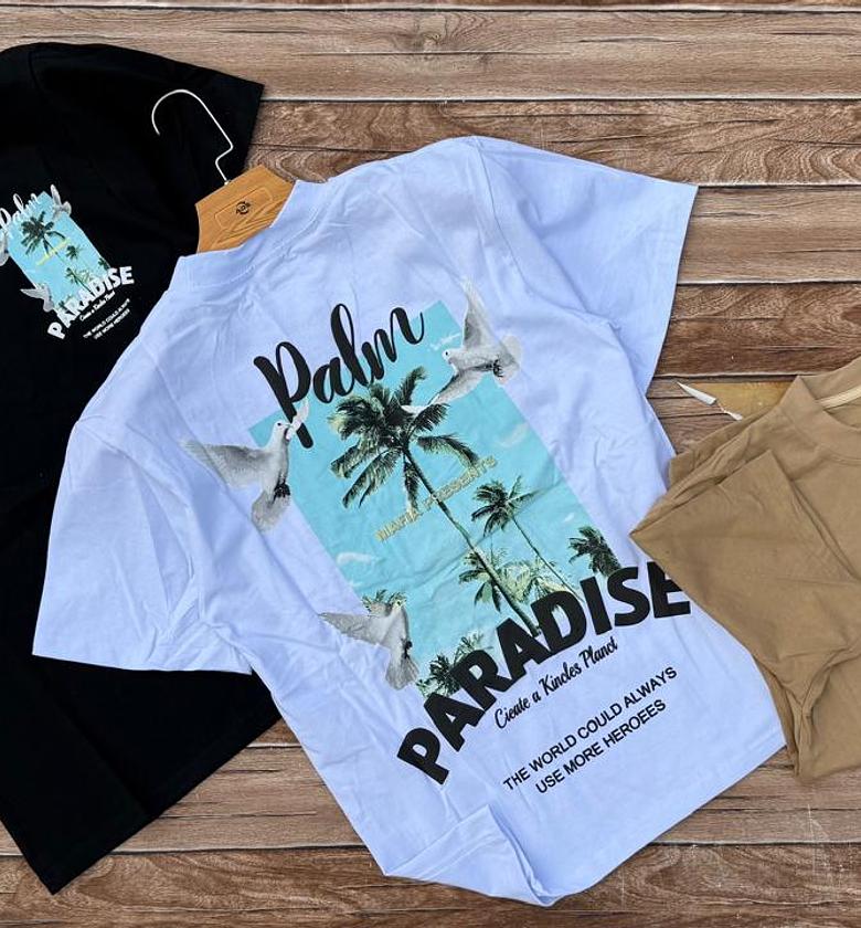 Men round neck heavy cotton t-shirts  image