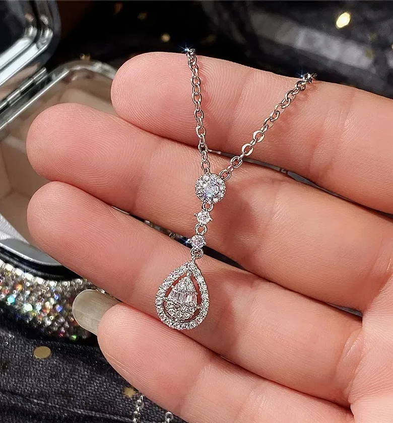 Cubic Zirconia Pendant necklace image