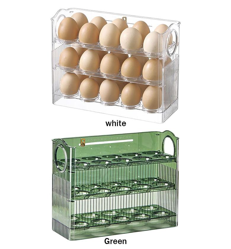 3-Layer Acrylic 30 Egg Storage Fridge Box image