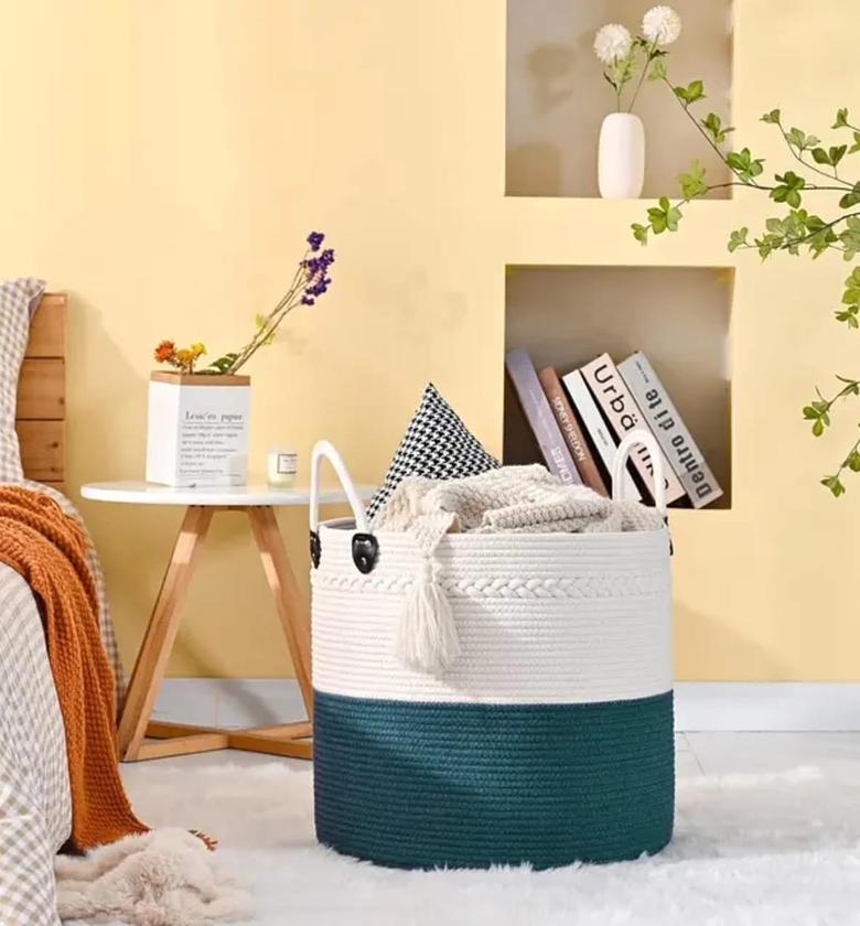Cotton Rope Basket  image