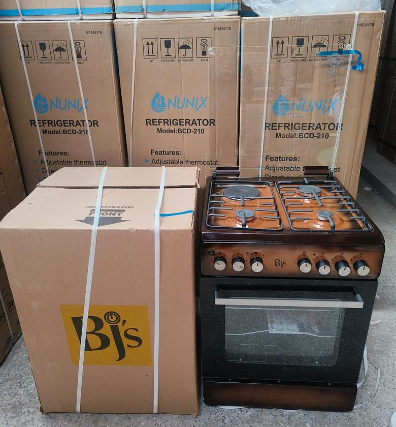 COOKER. BJS 60X60 3-GAS+1 Hot Plate With Turbo-FAN image