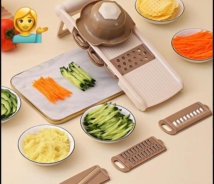Slicer 5 In 1 grater And Potato Cutter image