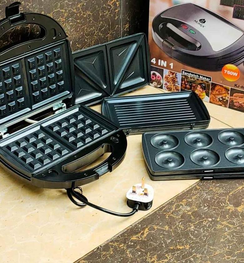 SANDWICH MAKER. Boma 4 in 1 Sandwich Maker 850W image