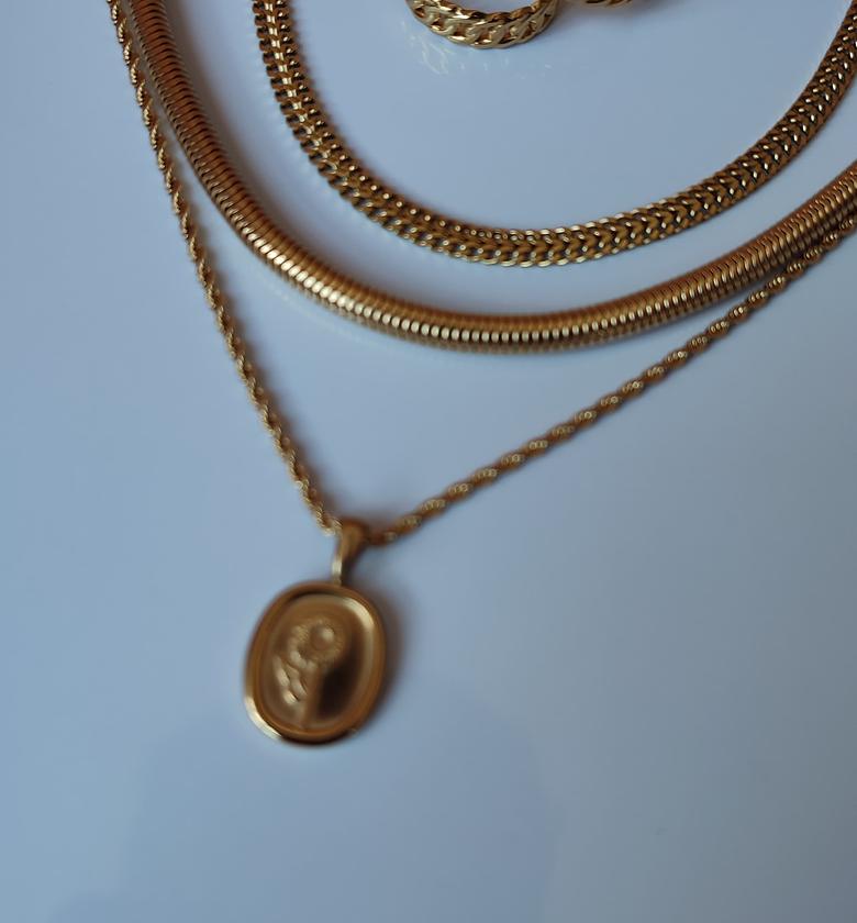 C Shaped Braided Hoop Earrings  image