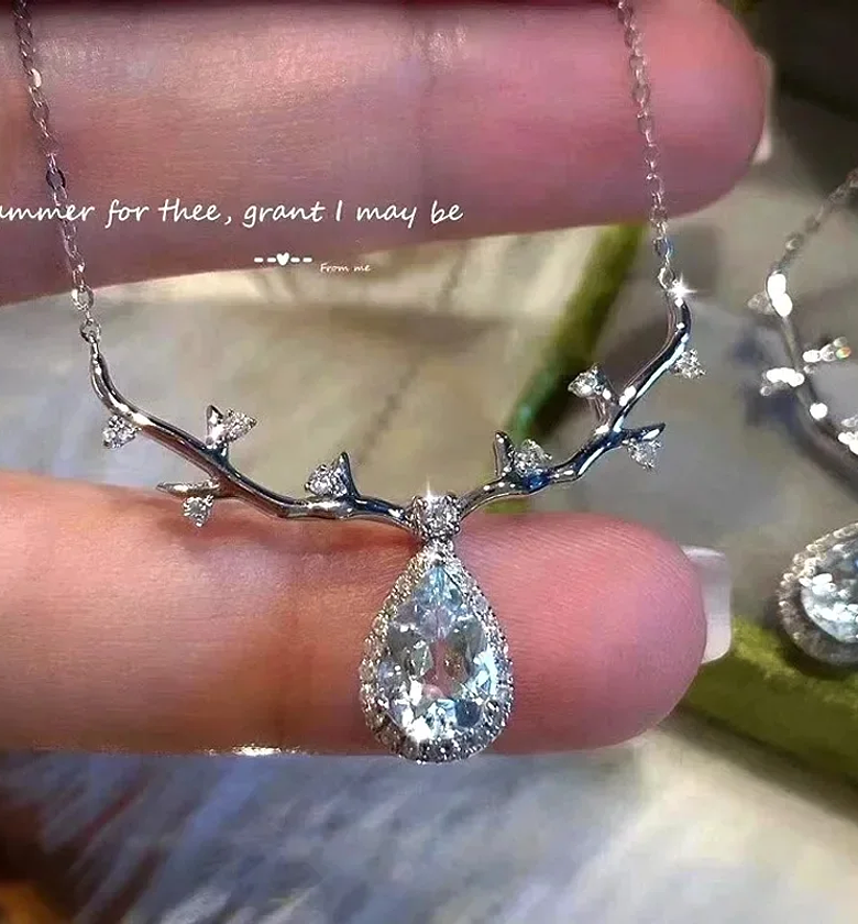 SilverCubic Zirconia  necklace image