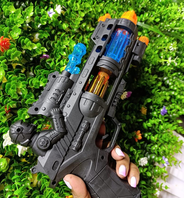 Kids Gun. Kids Gun Battery Operated with Flash Light Gun Toy.KINDLY WATCH THE VIDEO  image