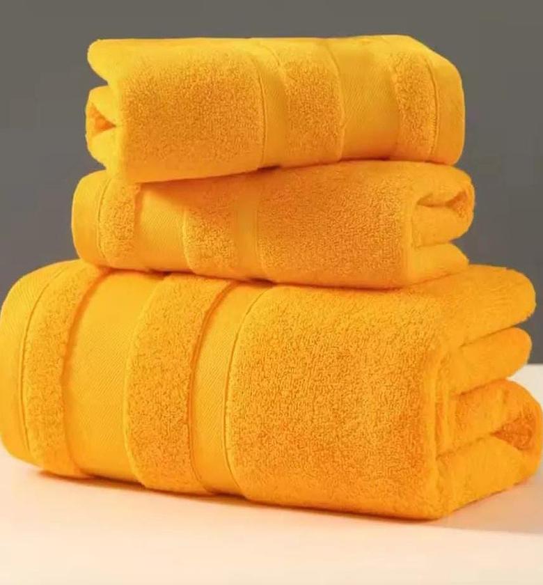 Quality 3 in 1 Cotton Towels image