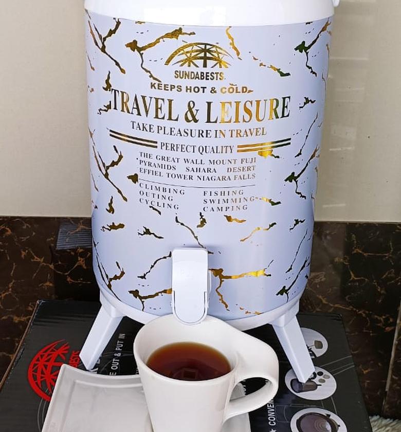 Travel and Leisure Hot & Cold Food Flask MarbleTea Urn 9.5l image