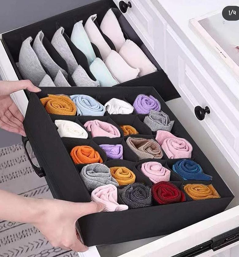 3pcs undergarment organizer. image