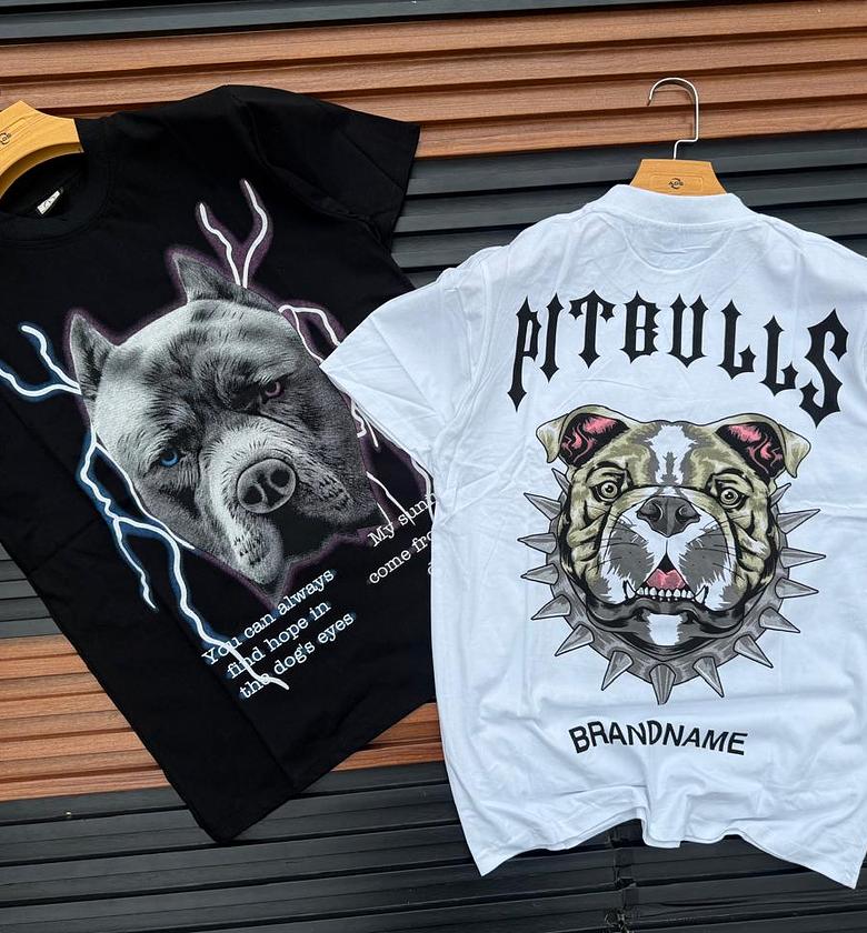 Men round neck heavy cotton t-shirts  image