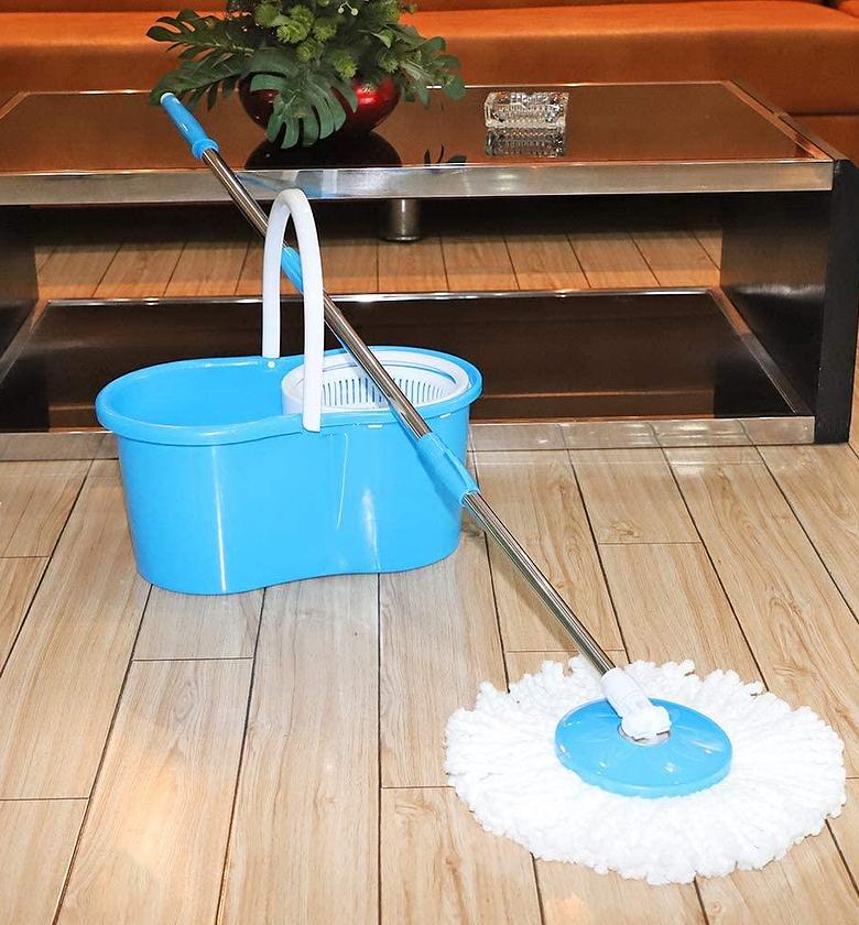 MOP AND BUCKET. 360 Degrees Easy Life URK Spin Magic Mop And Bucket System image