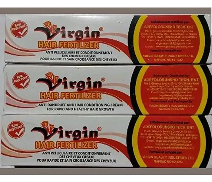VIRGIN Hair Fertilizer Hair Growth Anti-Dandruff Cream image