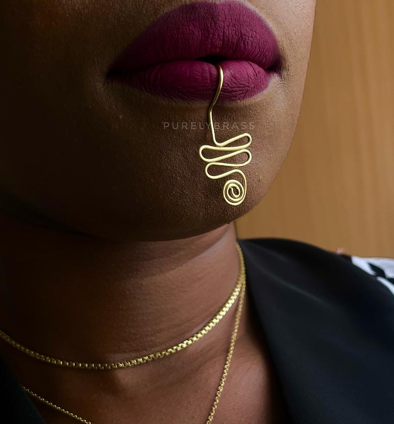 Maya Faux Lip Cuffs image