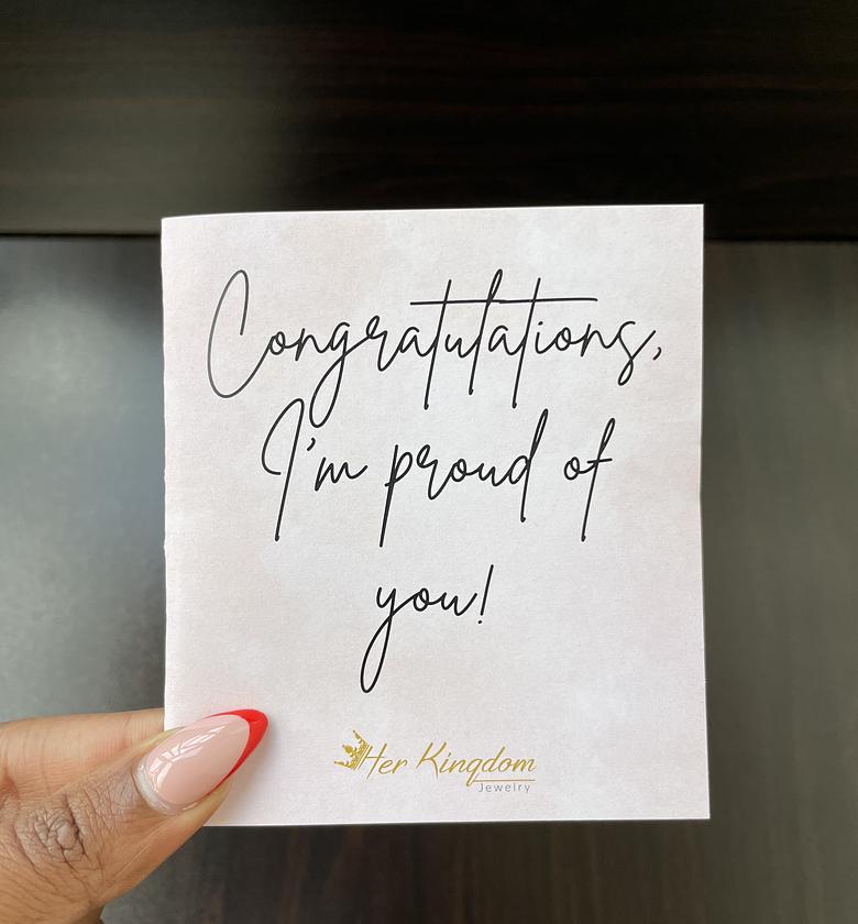 Congratulations Card image