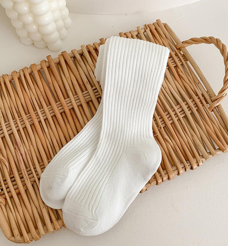 Ribbed Stockings (Black, Grey, and White) image