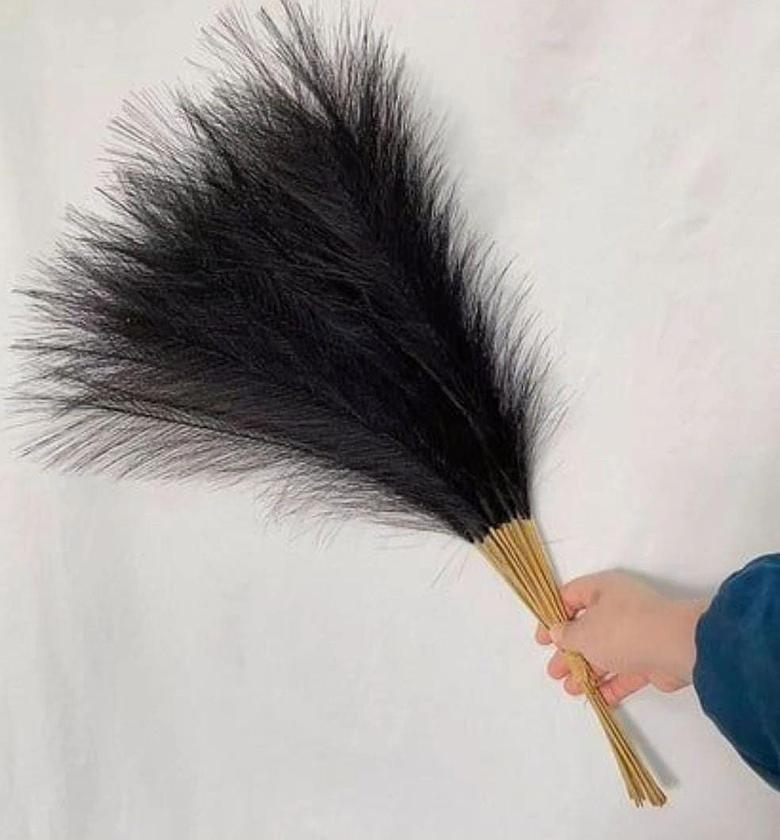 3pcs Artificial Faux Pampas Grass image