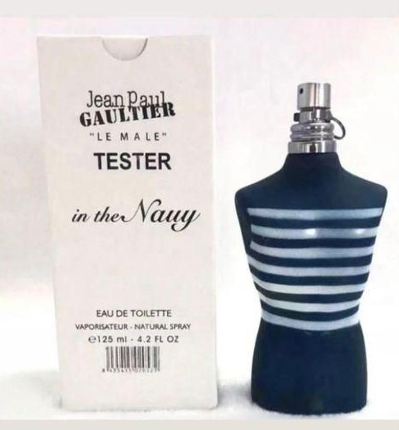 MEN PERFUMES. Jean Paul Gaultier Le Male In The Navy Perfume It is an original tester perfume. image