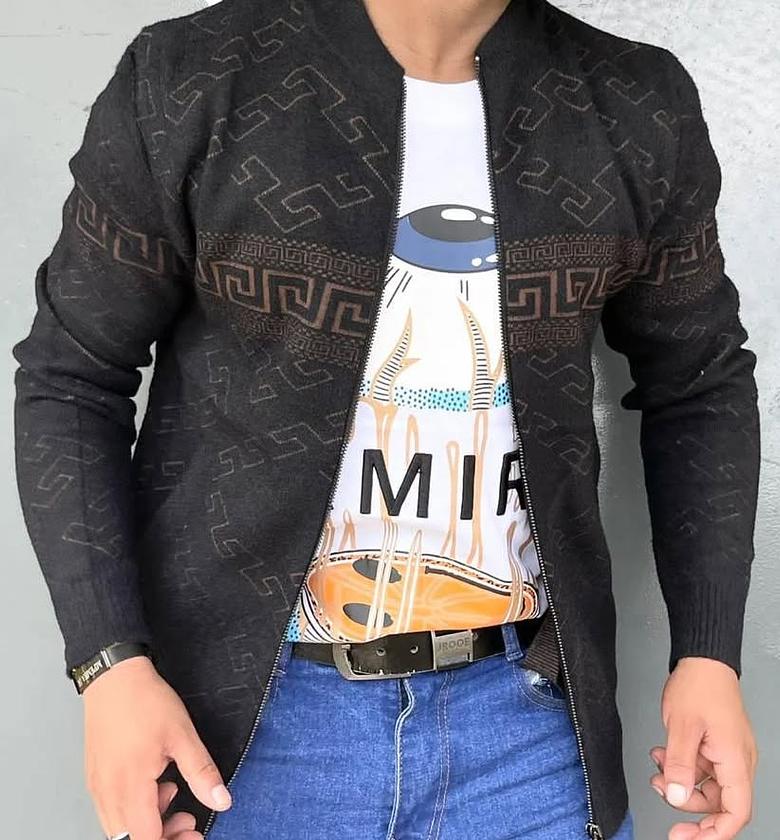 Black Versace Jacket image