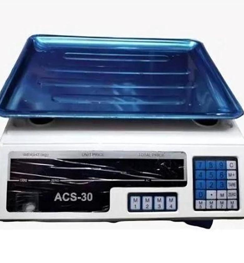 ACS Digital Scale Weighing Machine 30kg WITHOUT ARM image