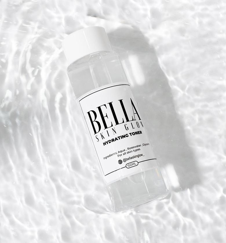 Bella skin glow hydrating toner image