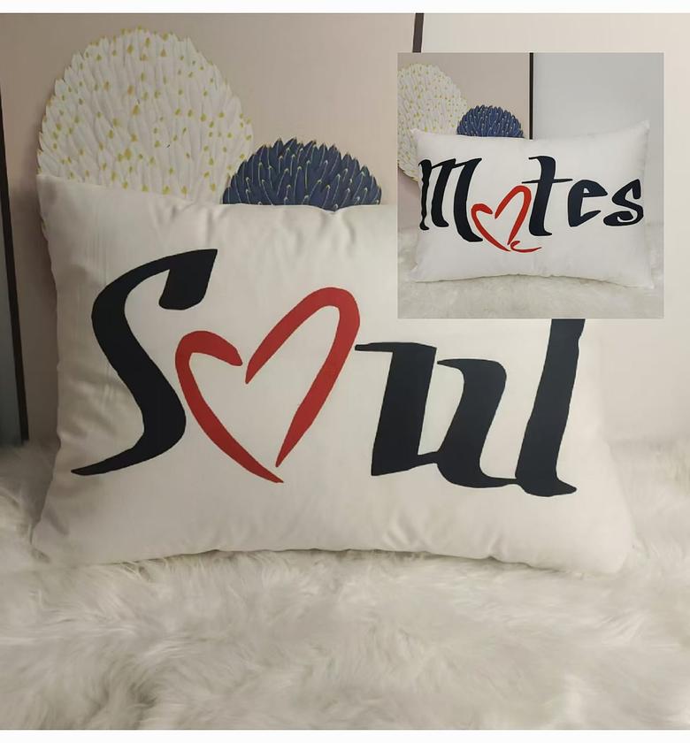 PILLOW CASES.  2 pillow cases/pillow covers with zip image