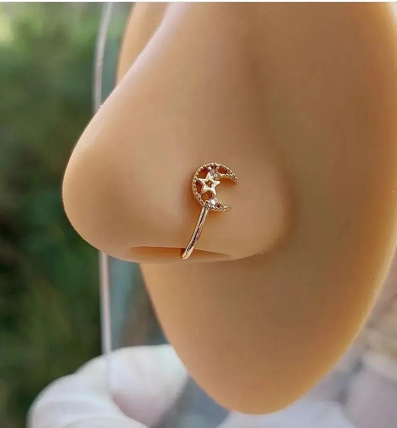 Gold Nose Cuff image