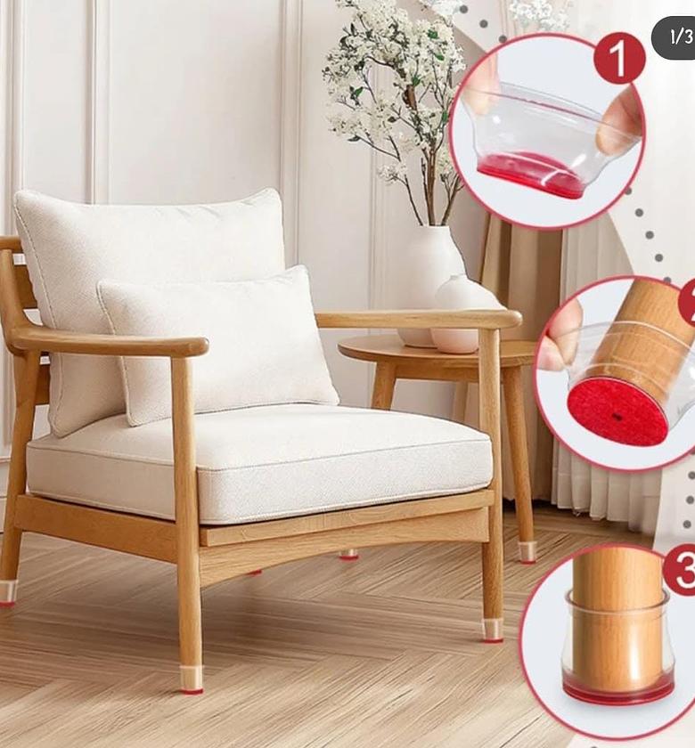 8pcs furniture foot pads. image