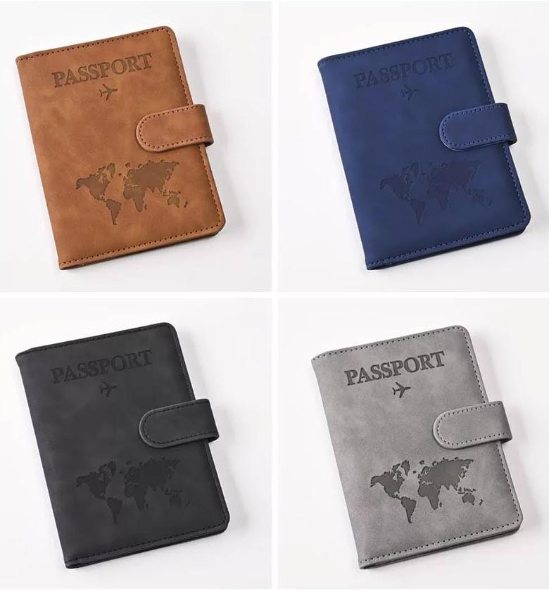 Travel Passport Holder with RFID Protection to keep your data safe image
