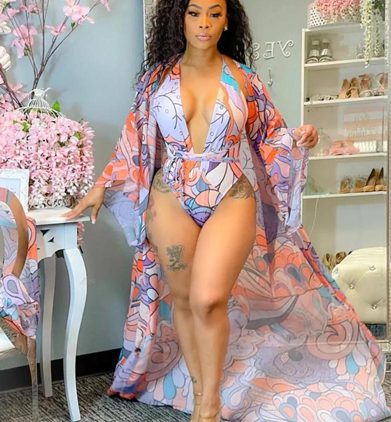 Bahama Mama 2 PC Swimsuit Set image