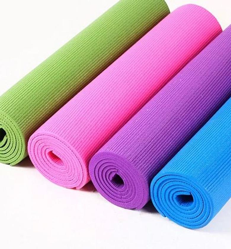 Double Sided Exercise Fitness Yoga Mat 8mm image