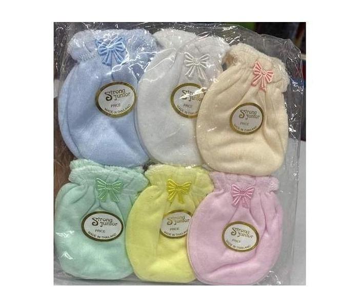 6 Pcs Baby Super Soft Warm Newborn Mittens image