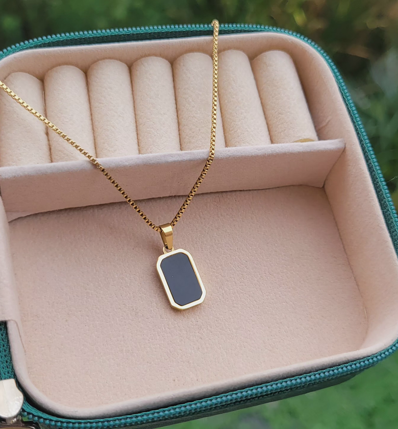 Mishki black necklace  image