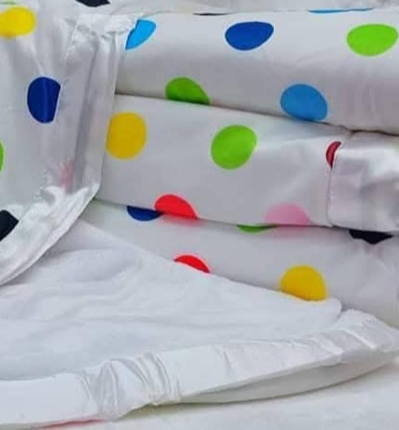 DOTTED SHAWL. Comfortable Dotted Baby Shawls image