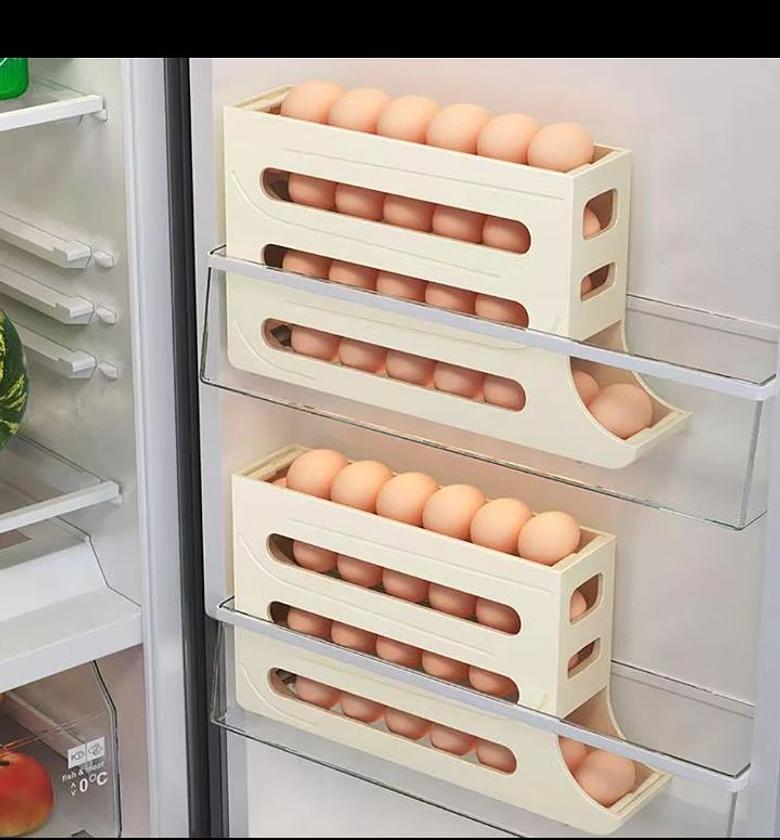 Refrigerator 4 layer egg roller image