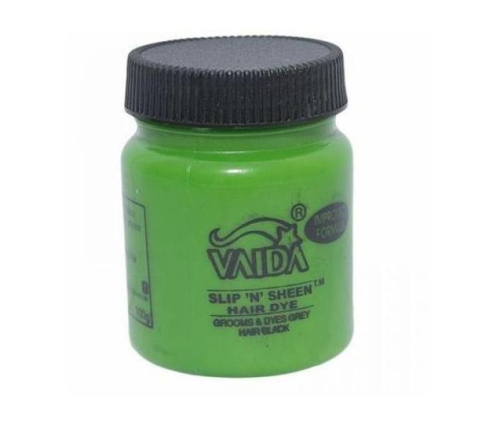 Vaida Black Hair Dye Pomade Slip 'N' Sheen Hair Coloring Dye image