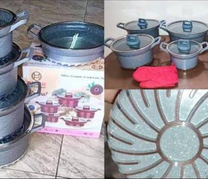 19PC Bosch Cookware with Silicon lid covers image