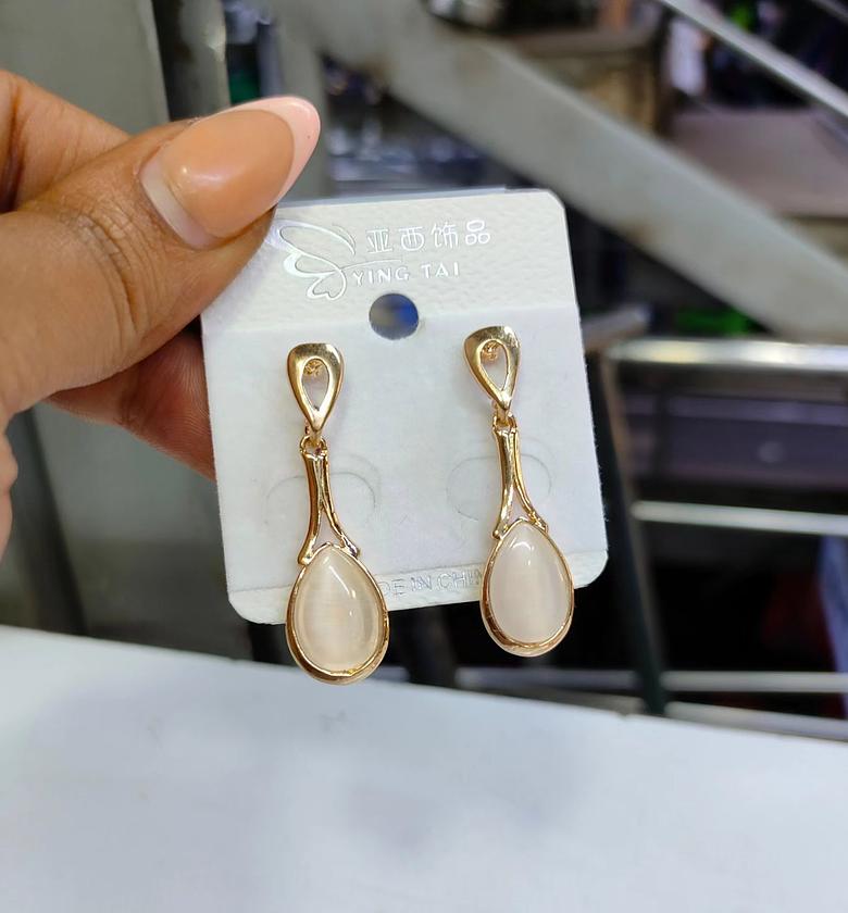 Opals on golden image