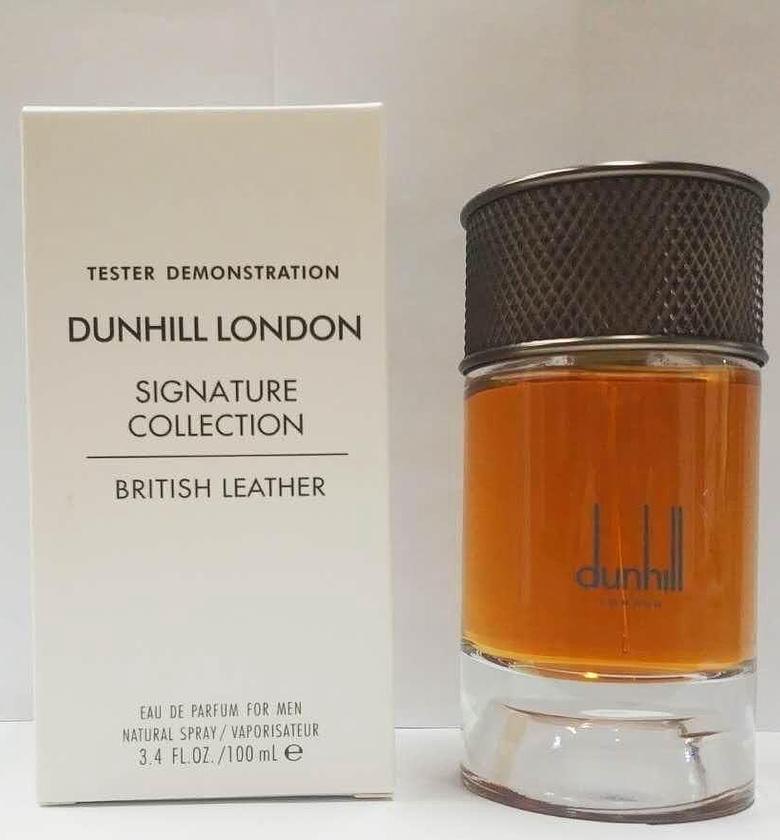 DUNHILL LONDON BRITISH LEATHER ORIGINAL TESTER image