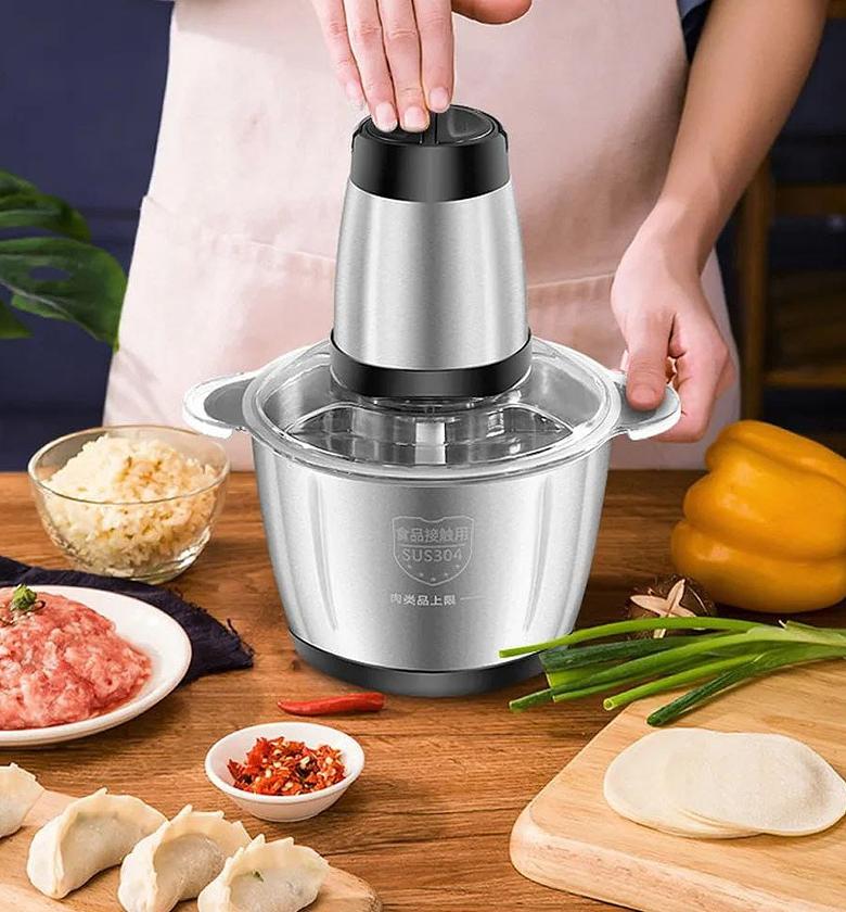 ELECTRIC SLICER. 2L Multifunctional electric food chopper  image