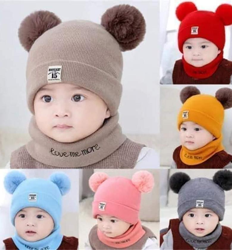 KOFIA SCARF. Kids Hat/ Kids Kofia For Toddlers image