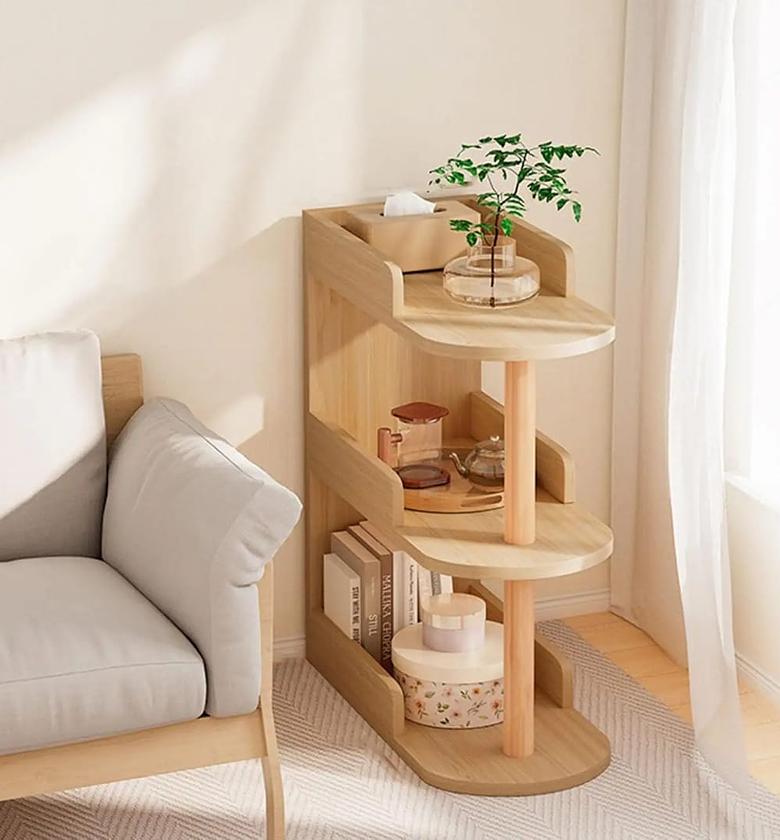 3 Tier Bedside/Simple Bookshelf image
