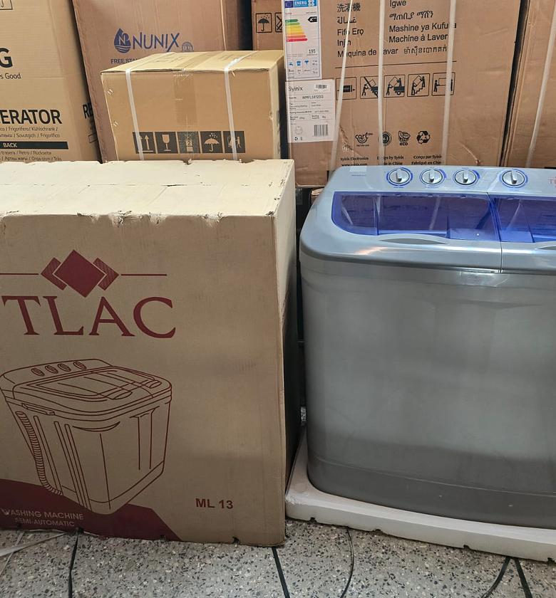 WASHIING MACHINE. 13 kgs TLAC twin tub semi automatic washing machine image