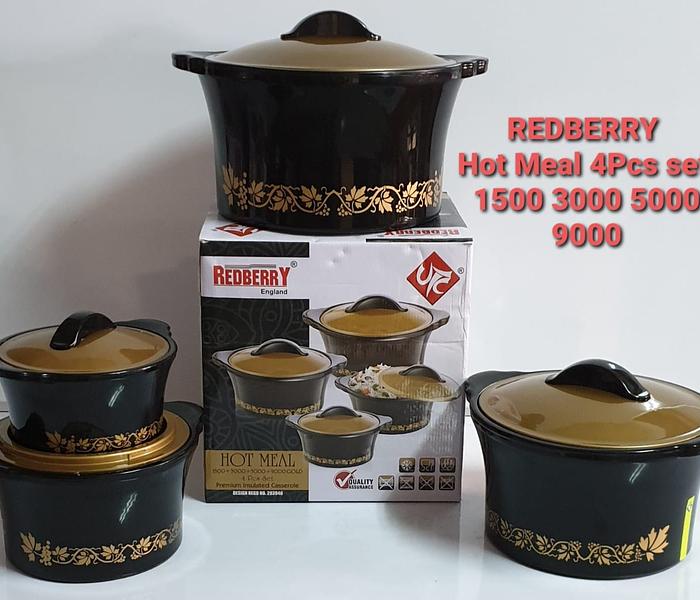 REDBERRY- Premium Range of Plastic Insulated Hotpot-Black image