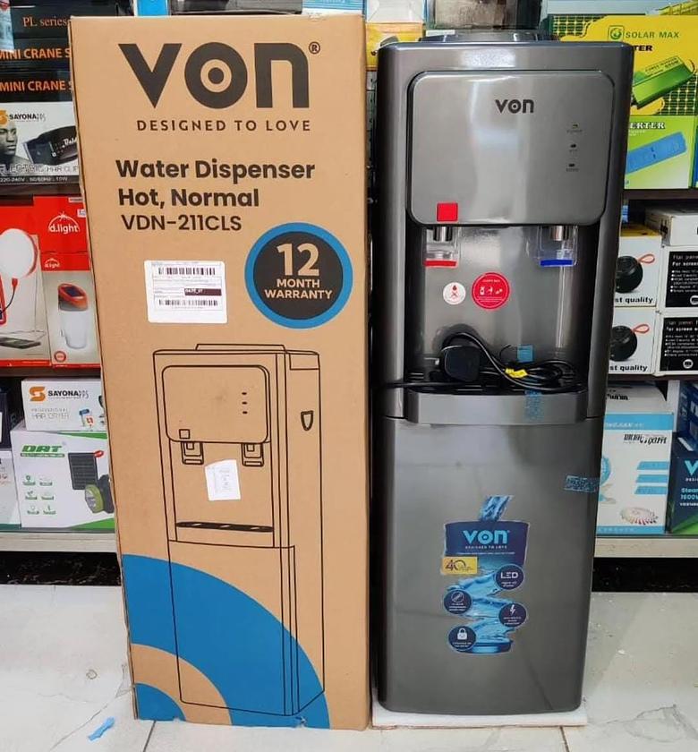 Von Dispenser Hot and Normal (Dark Grey) image