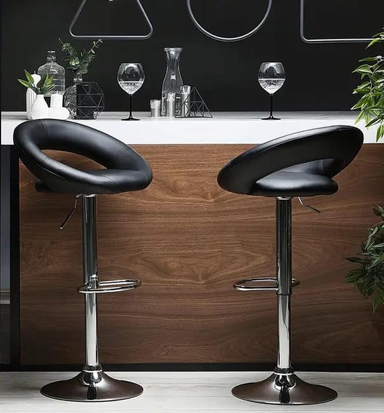 High Quality Leather Bar Kitchen Stools  image