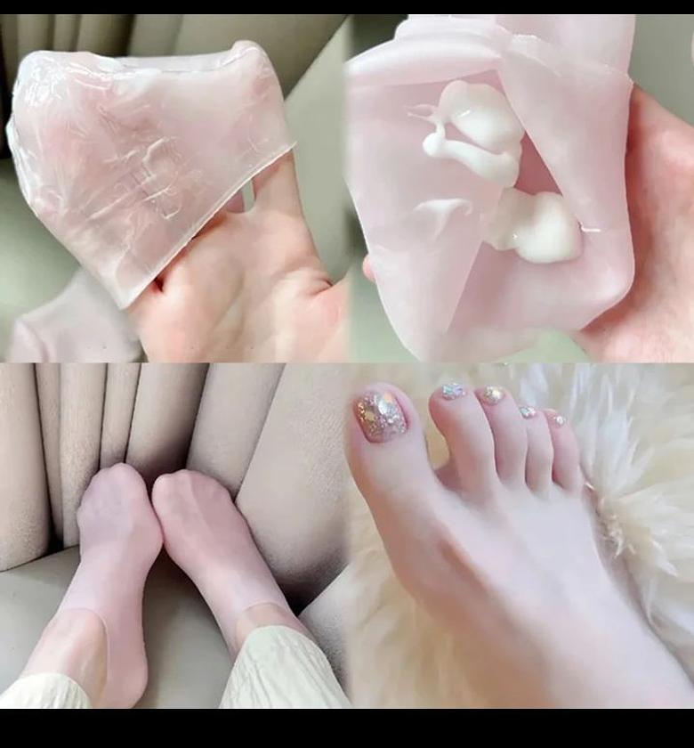 Silicone Moisturizing Socks image
